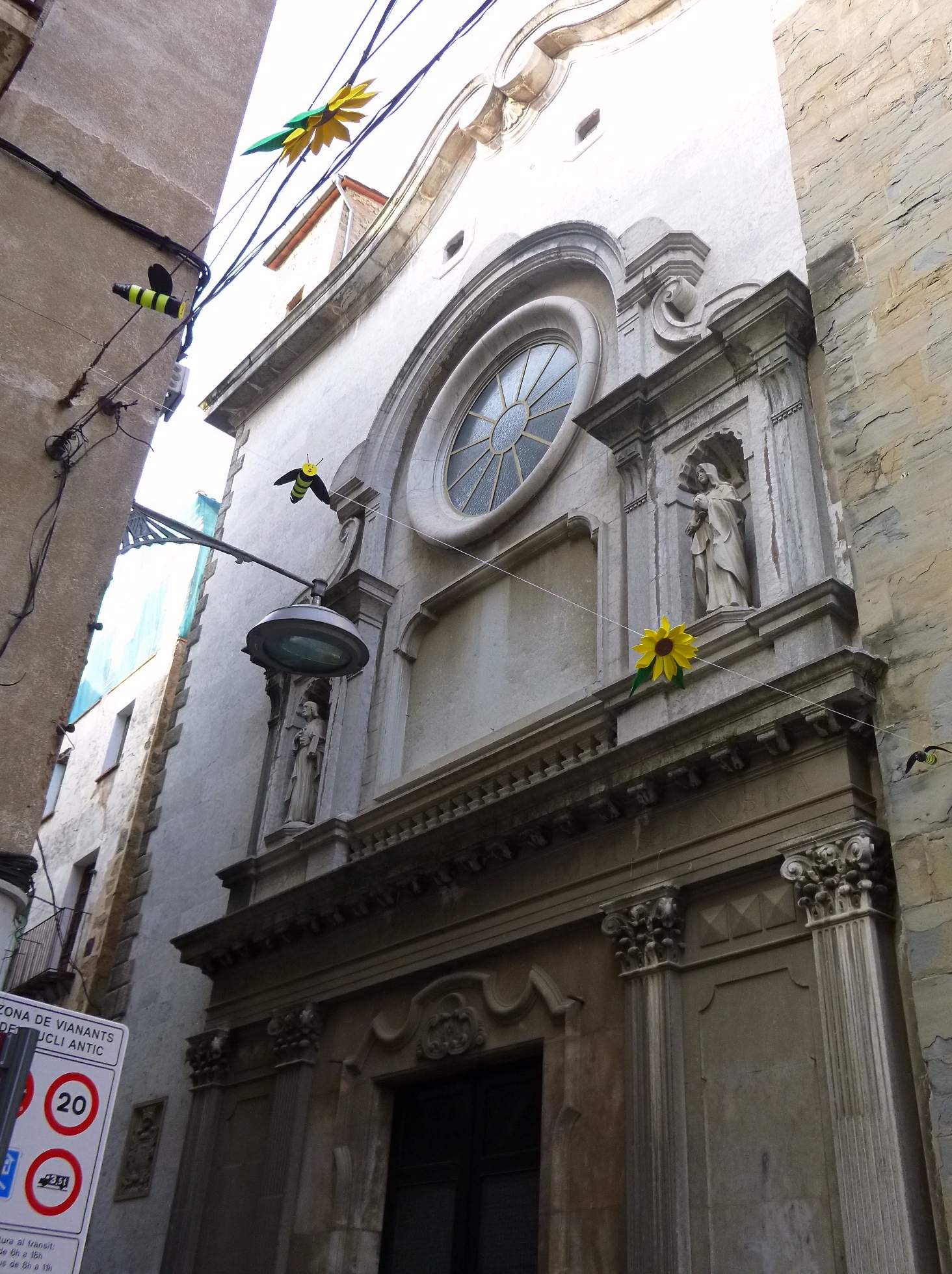 Façade of the Santuari de la Mare de Déu del Tura